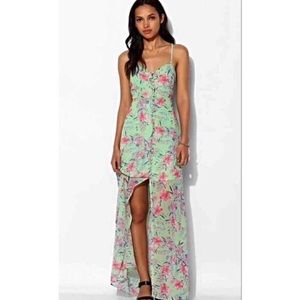 Urban Outfitters Dresses - Love Sadie mint chiffon maxi dress Urban Outfitters Dresses - Love Sadie mint chiffon maxi dress